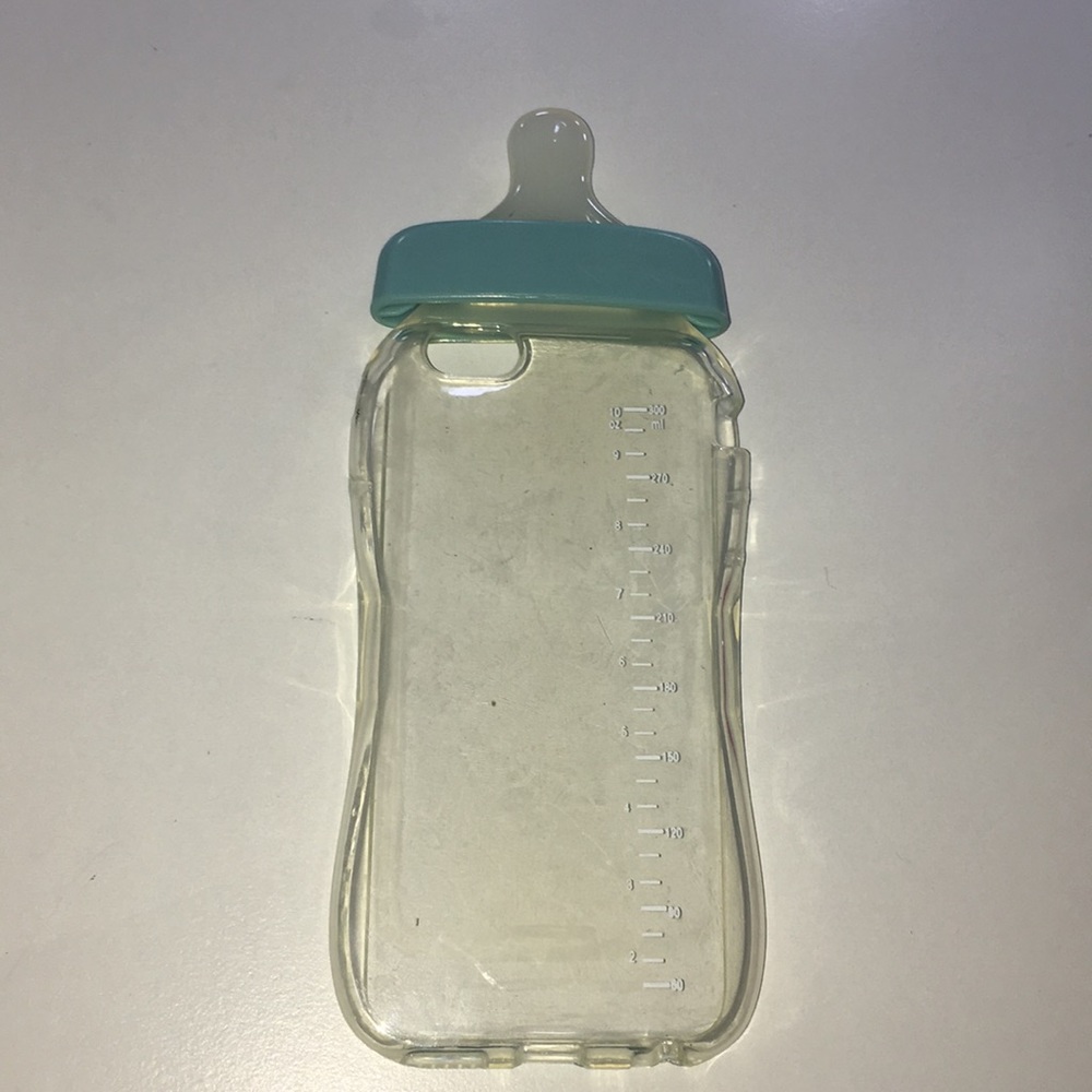 iphone 6/6s baby bottle case blue
